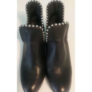 gianni bini‎ womens leather Studded ankle boots 7m